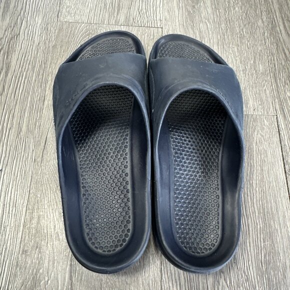 Birki\'s Birkenstock Pacific Navy Molded EVA Slide Sandals Size 43 10-10.5 main image 8